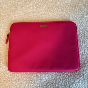 Pink Kate Spade Padded Laptop Case